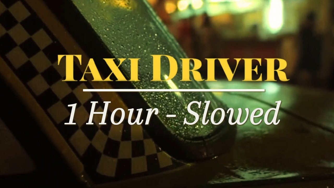 Taxi Driver Sax Theme (Slowed & Extended) | 1 Hour New York Night Drive