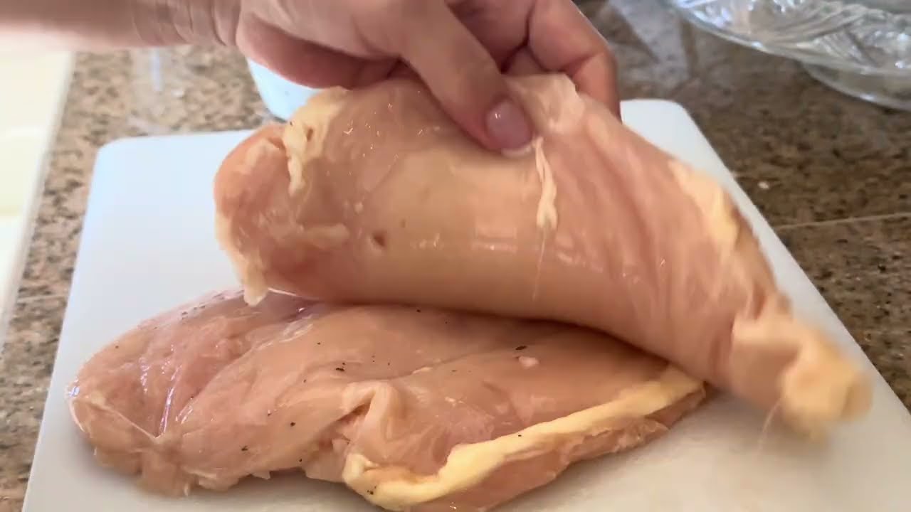 Juicy Spinach-Stuffed Chicken Breast in the Air Fryer | Easy & Crispy Dinner Recipe