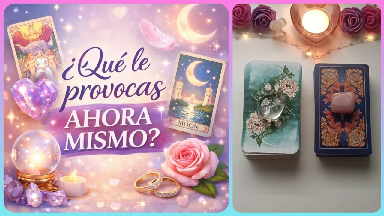 🌟💖 ¿Qué Provocas en Esa Persona? + ¿Qué te diría? 💌 | Tarot Interactivo de Amor