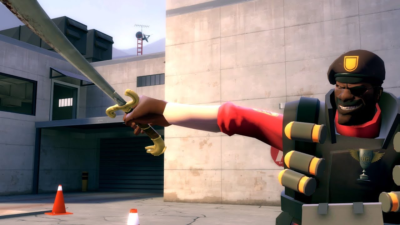 Late Knight: TF2 [Live Commentary] Sword Gorge