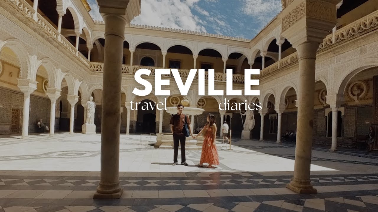 SEVILLE trip || Plaza España, Casa del Pilatos, coffeeshops, Filo, Picanton tapas