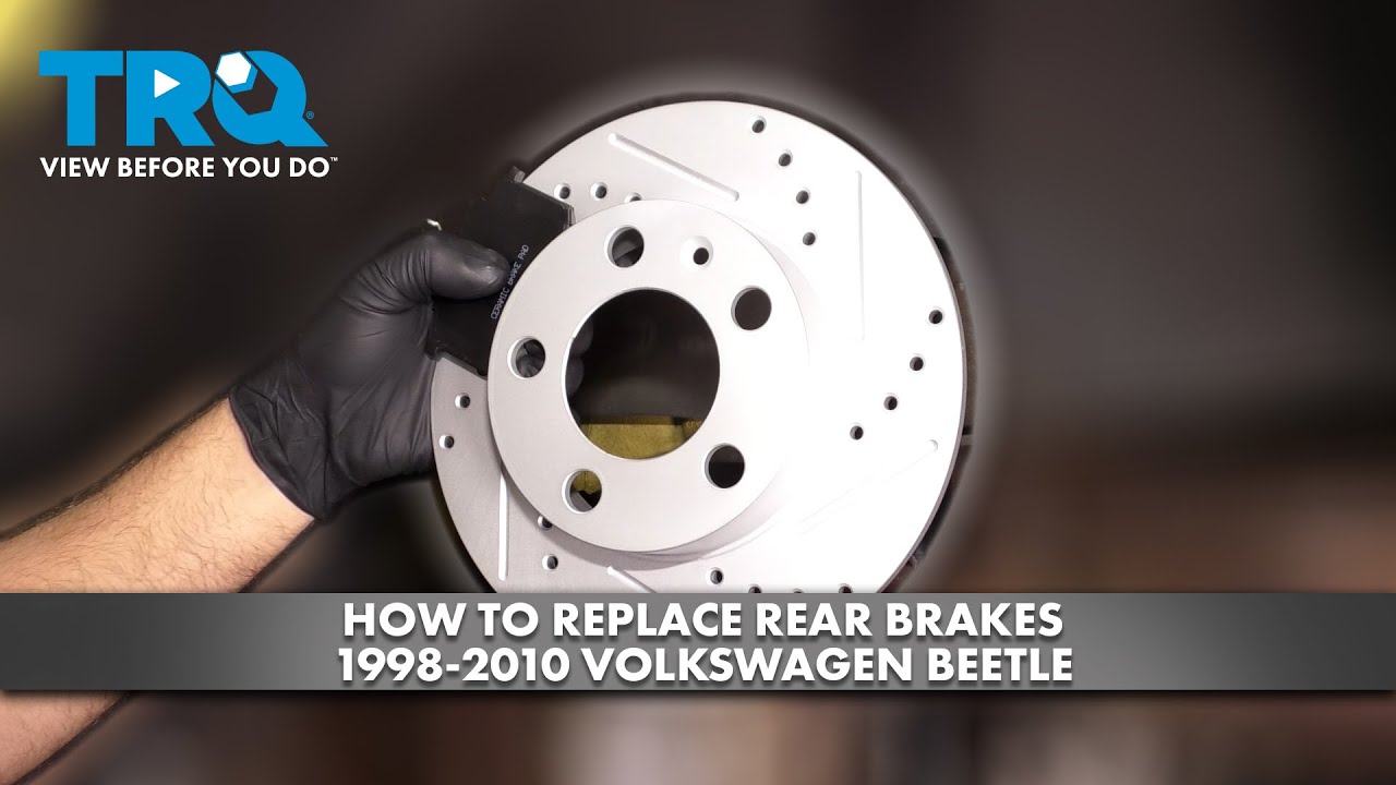 Как заменить задние тормоза на Volkswagen Beetle 1998-2010 годов