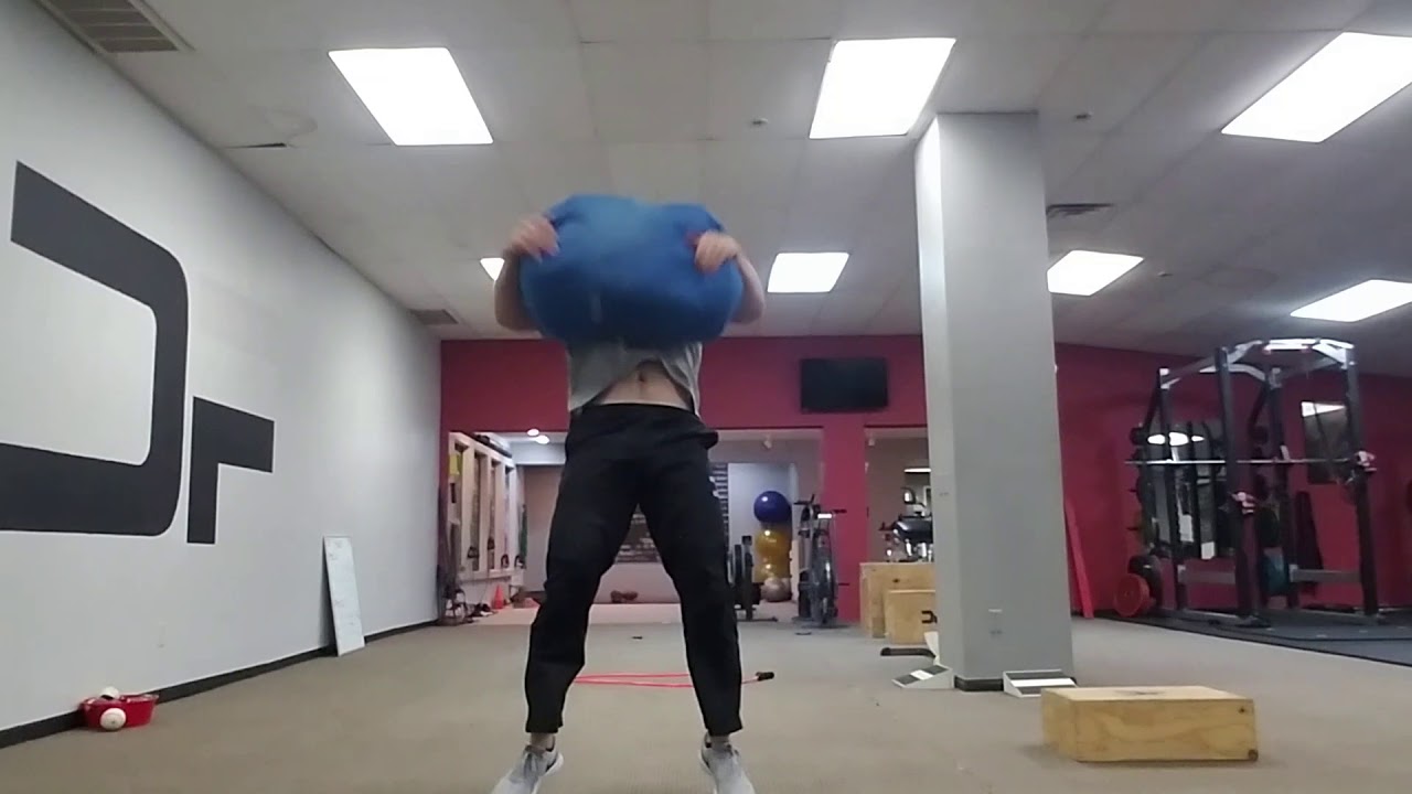 200# Sandbag Clean & Press