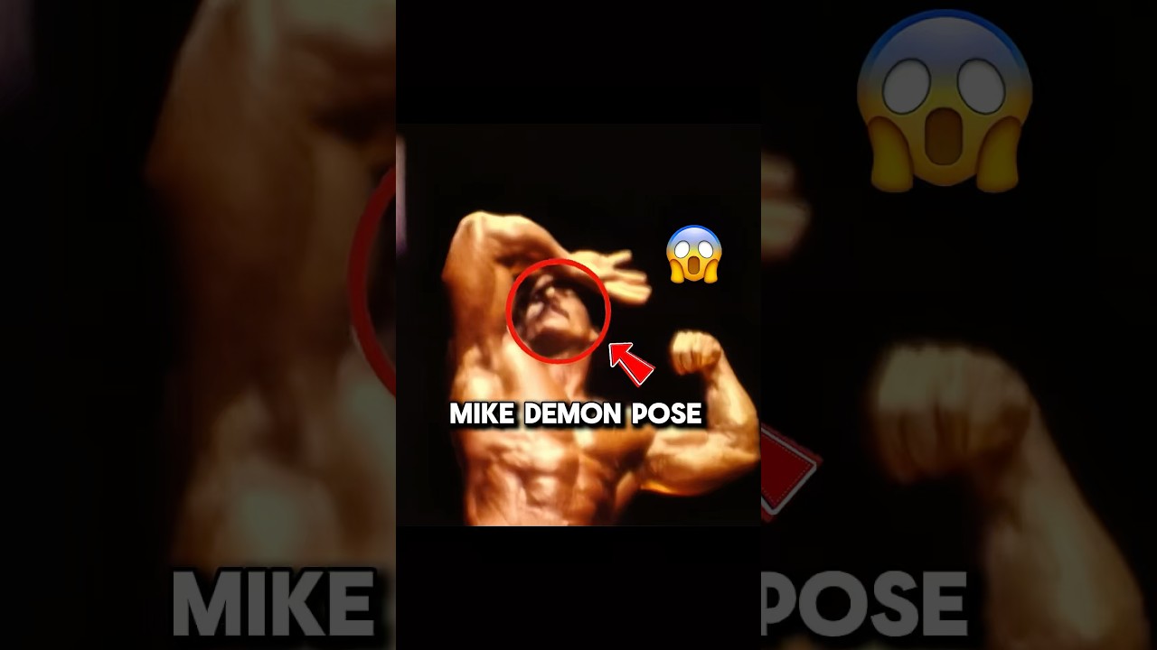 Mike Mentzer Demon Pose😱#shorts #bodybuilding #mikementzer