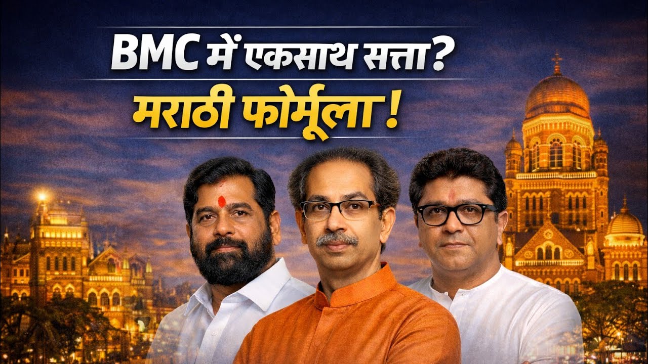 🚨 BMC Election बड़ा Twist! | मराठी वोट बैंक का फॉर्मूला | Live Analysis
