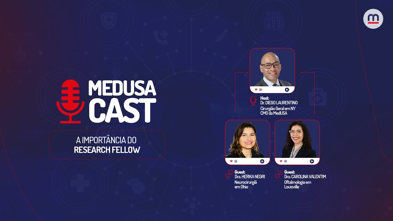 MedUSAcast: A importancia do Research Fellow para a sua carreira médica internacional!