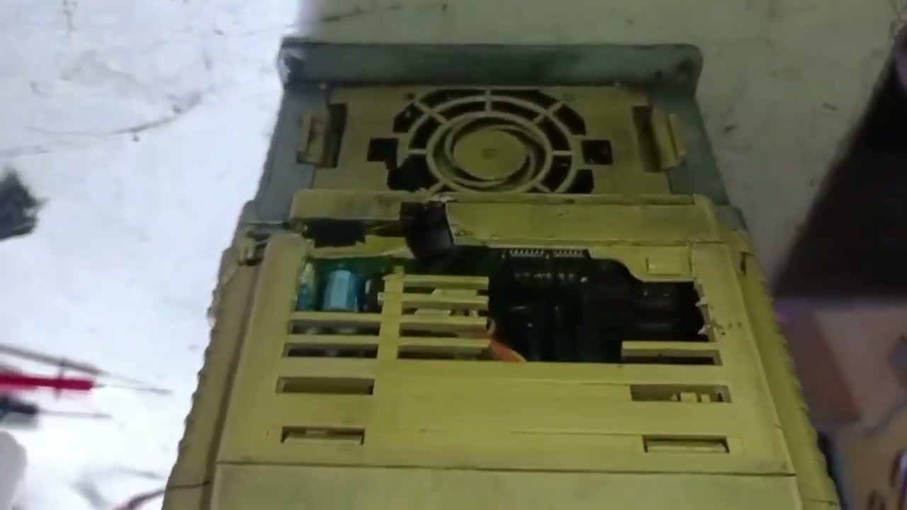 Yaskawa A1000 5.5KW VFD Repair & Testing | IGBT Problem #industrial #electronic #electrical #repair