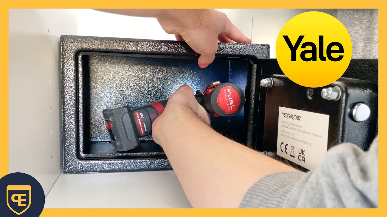 Instalar CAJA FUERTE en Armario 🤩 (Yale YSG 200 DB2)