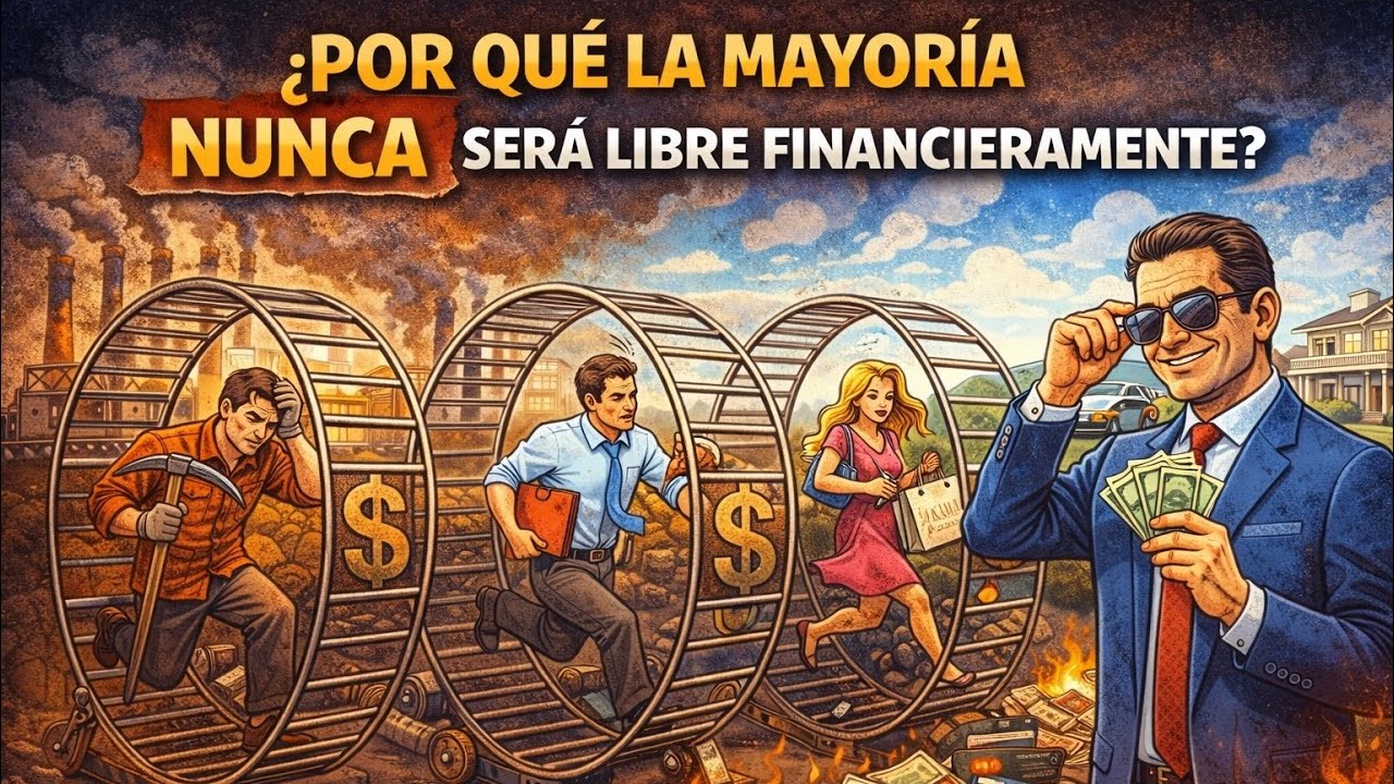 ¿Por qué la mayoría nunca será libre financieramente?￼