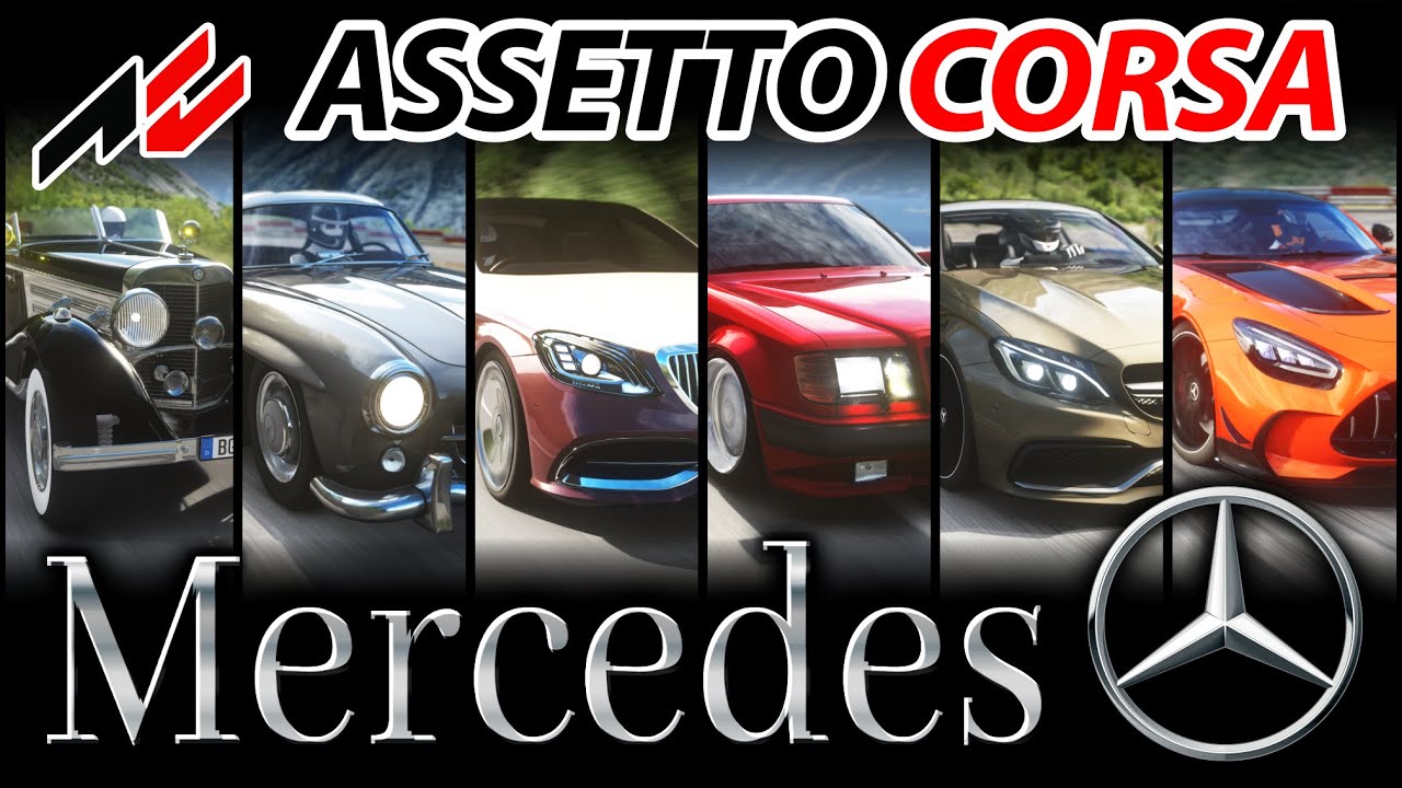 33 Car Mods Mercedes (1928-2023) Assetto Corsa - FREE Download