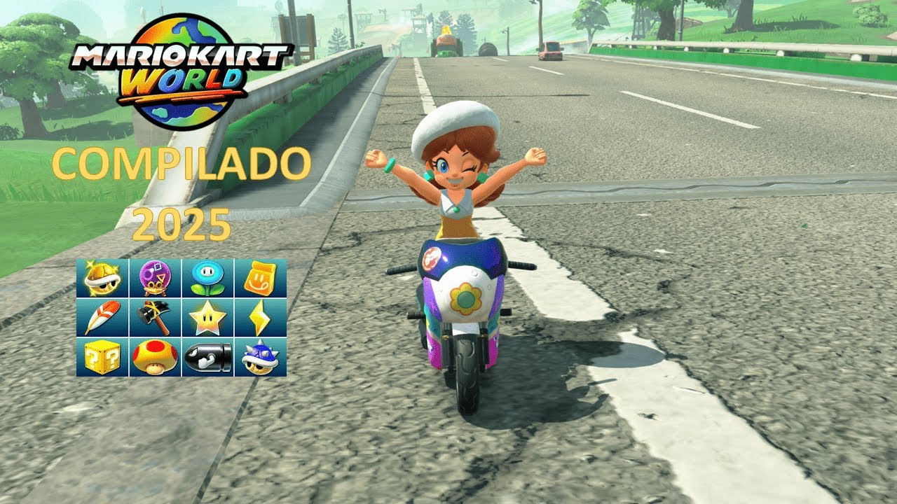 Os melhores, os piores e os estranhos momentos de 2025 no Mario Kart World!