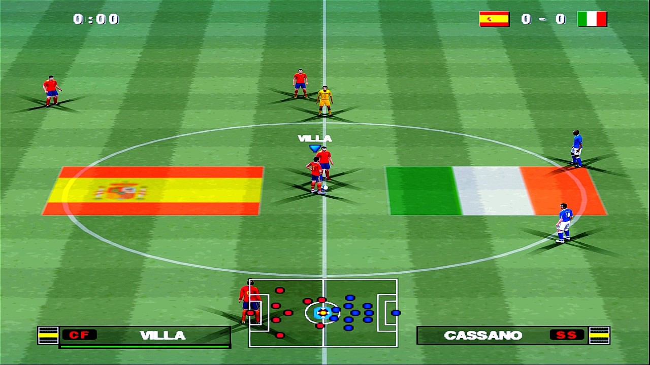 PES 2013 - Испания против Италии | PS2