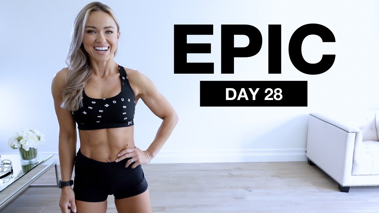 Day 28 of EPIC | Glutes, Hamstrings & Back Workout [POSTERIOR CHAIN]