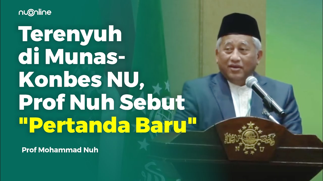 Prof Nuh Sebut 