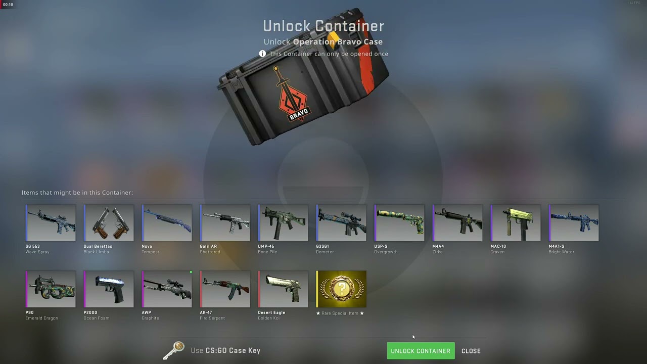 Operation Bravo Case Opening