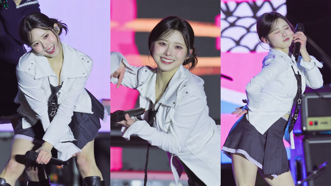 [4K]라잇썸 나영 직캠 풀버전 (POSE!,i,,굿뉴스,ALIVE,VIVACE) LIGHTSUM NAYOUNG FANCAM 251231 구미 새희망 카운트다운