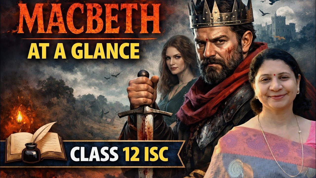 Daily Dose Of English by Vidushi  is live ISC LITERATURE. Macbeth at a glance. Act 3 to Act 5