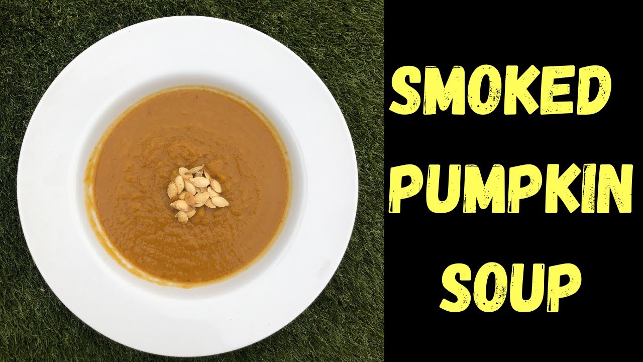 Smoked Pumpkin soup - Traeger Timberline 850