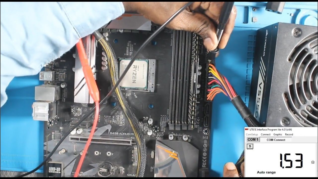 GIGABYTE B450 AORUS PRO | VCORE SHAORT #computer