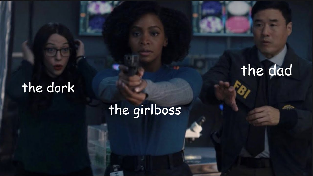 Darcy, Monica and Jimmy being an iconic trio for 3 minutes straight