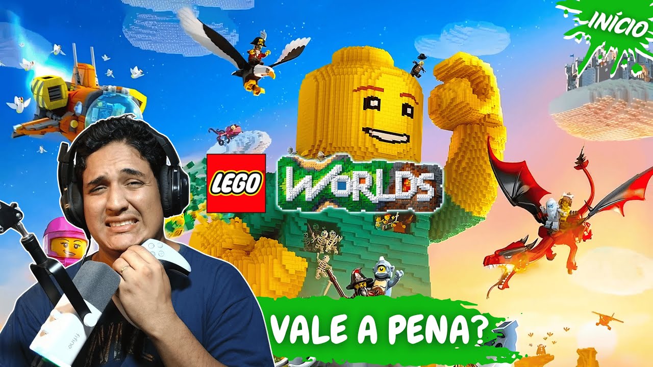 LEGO Worlds VALE A PENA COMPRAR? | Início Completo Dublado PT-BR [PS5 PRO]