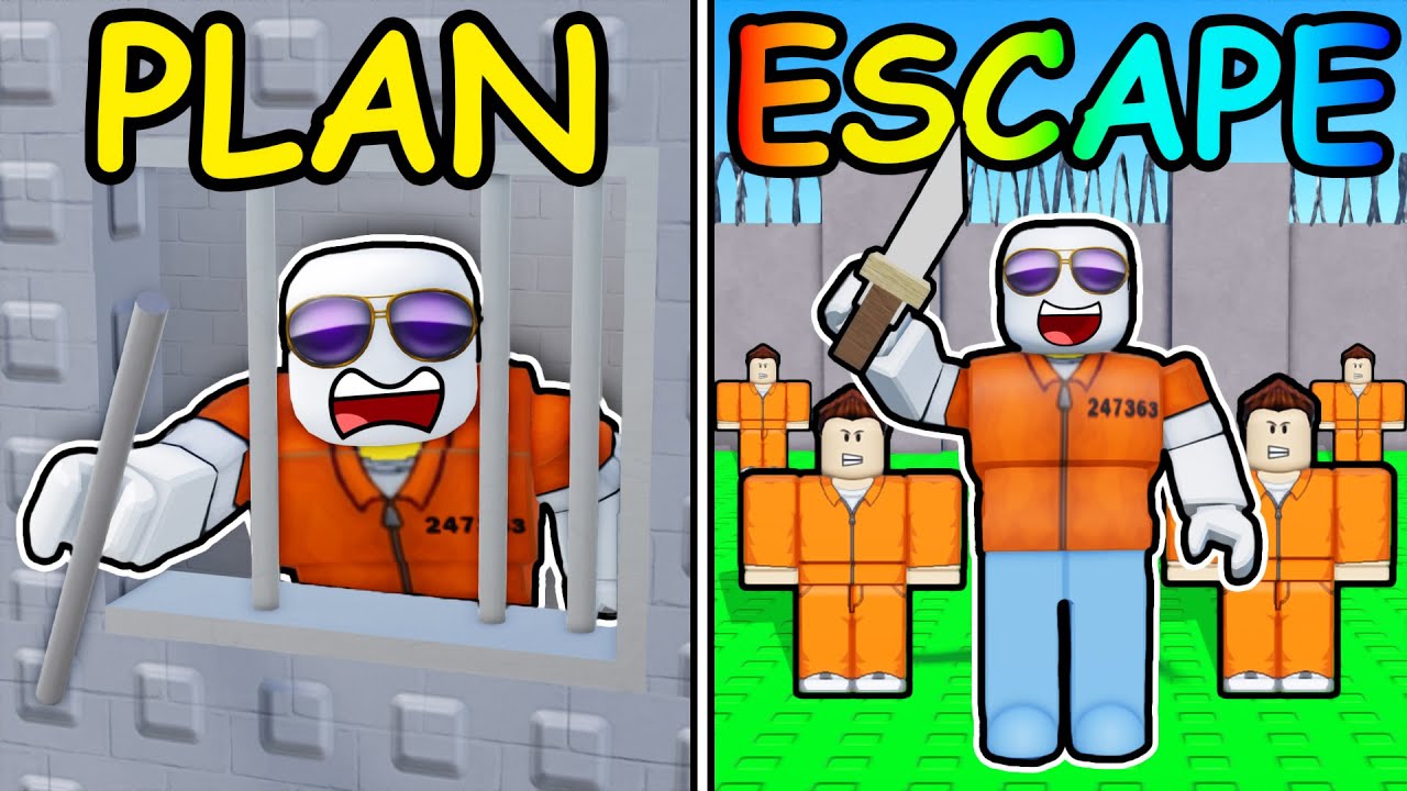 Escaping EVERY Prison with a GANG in Roblox...