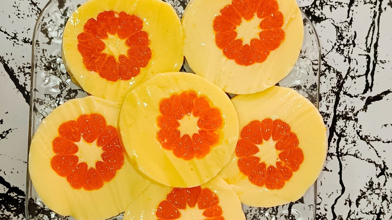 دسر نارنگی فوق‌العاده آسون! با ۵ ماده یه دسر مجلسی حرفه‌ای بساز 🍊✨ | Maman_paz9