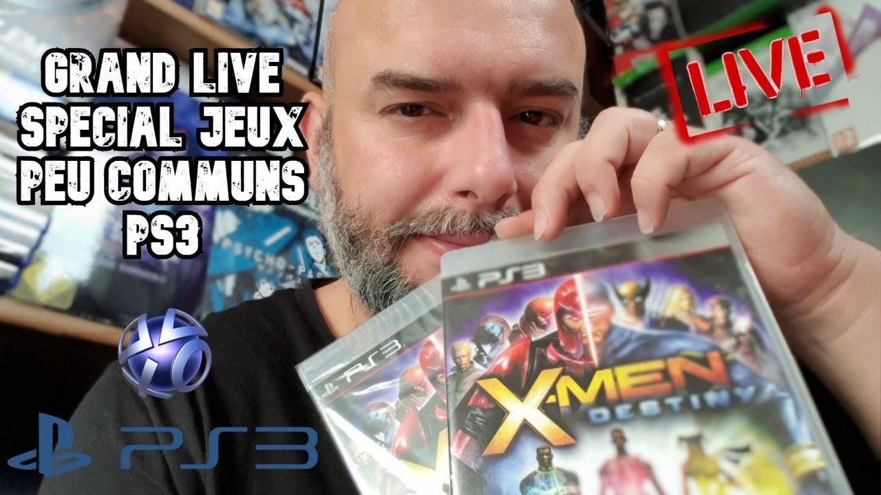 GRAND LIVE SPÉCIAL JEUX PEU COMMUNS PS3