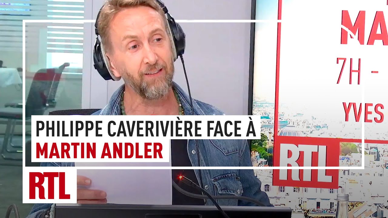 Philippe Caverivière face au mathématicien Martin Andler