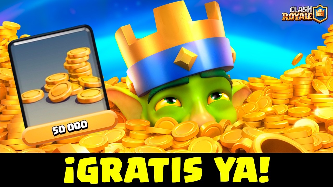 50.000 ORO GRATIS YA! 🎁 - CLASH ROYALE