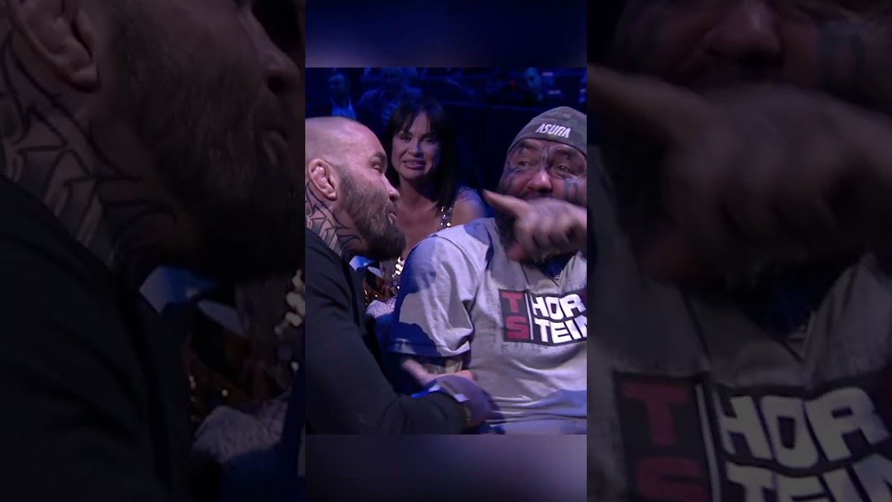 Michał Materla wkręca Marcina R&oacute;żalskiego podczas XTB KSW 77 | Kiss cam 😉