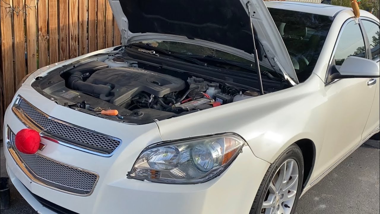 como hacer cambio aceite Chevrolet Malibu motor 2.4l