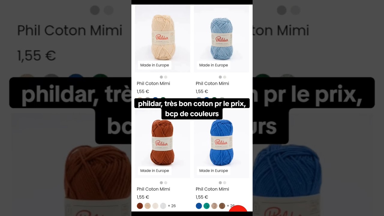 mes pelotes fav pour pas cher 🧶