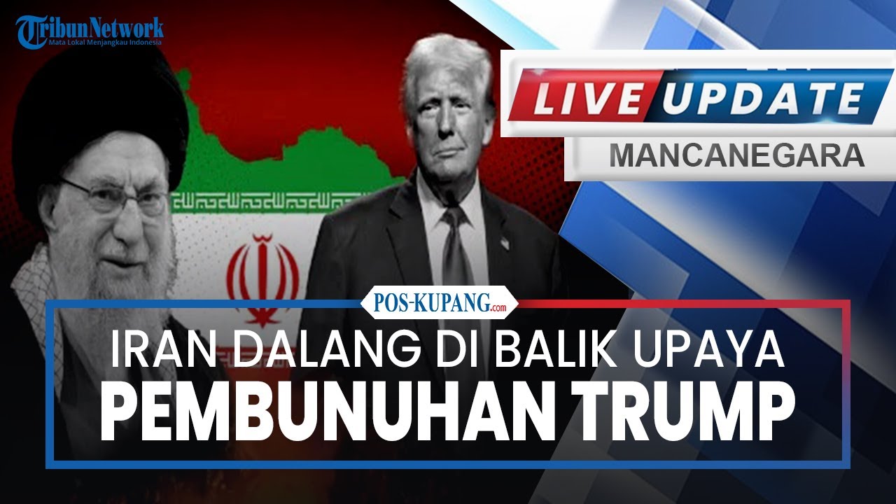 🔴Iran Dalang di Balik Upaya Pembunuhan Trump? AS Deklarasi Serang IRGC