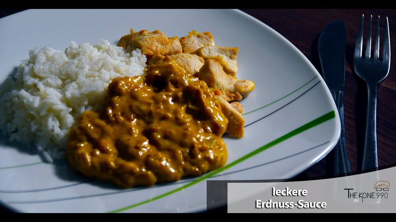 Leckerste Erdnuss-Sauce im Handumdrehen zubereitet - Kochen kann so einfach sein