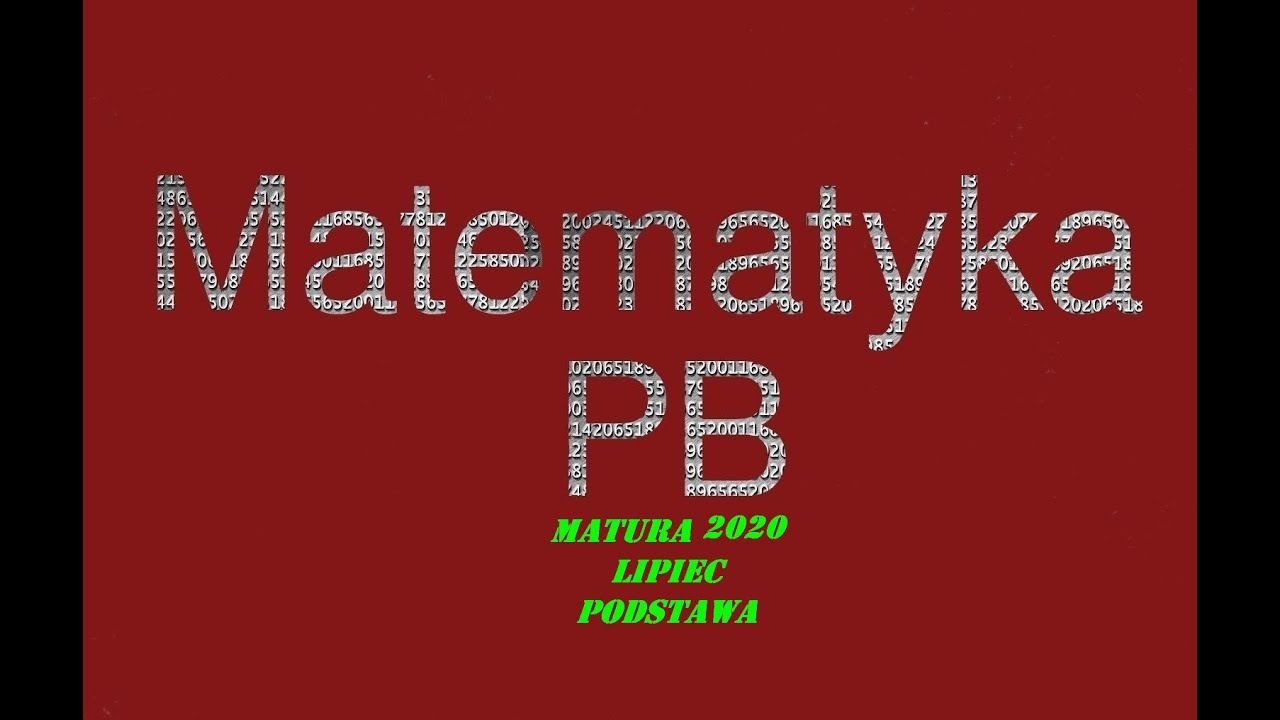 Matura 2020 lipiec poziom podstawowy 32-33