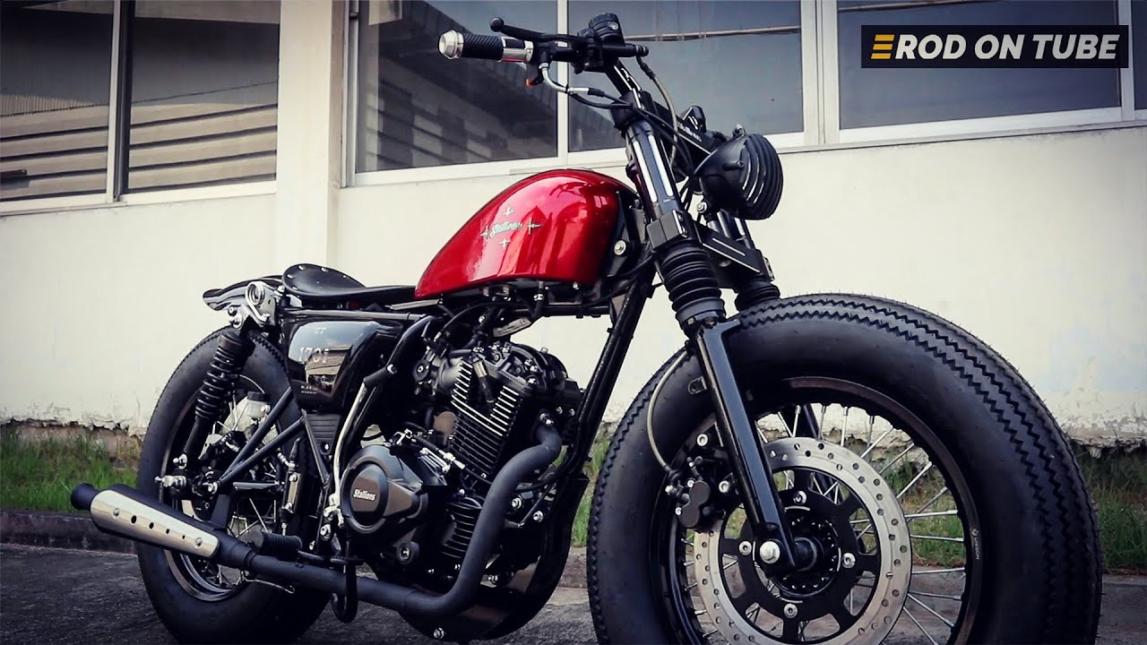 Stallions Centaur 170i Bobber อยากสุดแค่ไหนในสไตล์บ็อบเบอร์ คัสตอมได้ตามใจชอบ - Rod On Tube