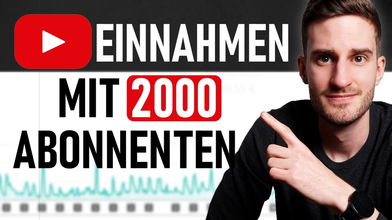 Youtube Einnahmen mit 2000 Abonnenten | 2025 mit Youtube Geld verdienen