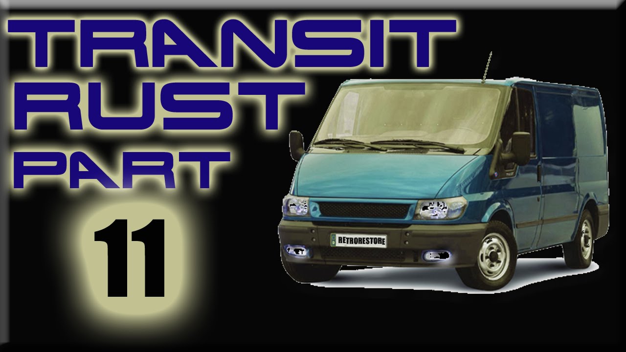 Ford Transit Mk6 Rear Bumper Removal And Rust Part 11