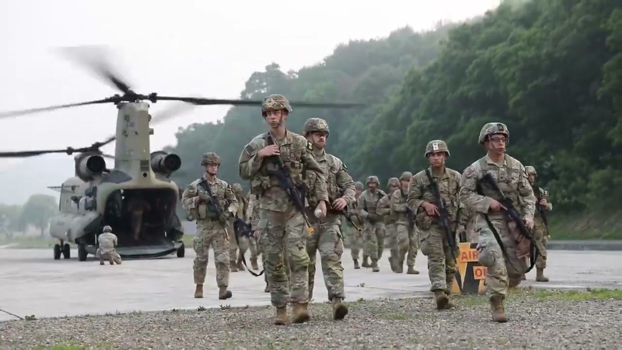 Who's the Best? US Army Competition at Korean Live-Fire Complex