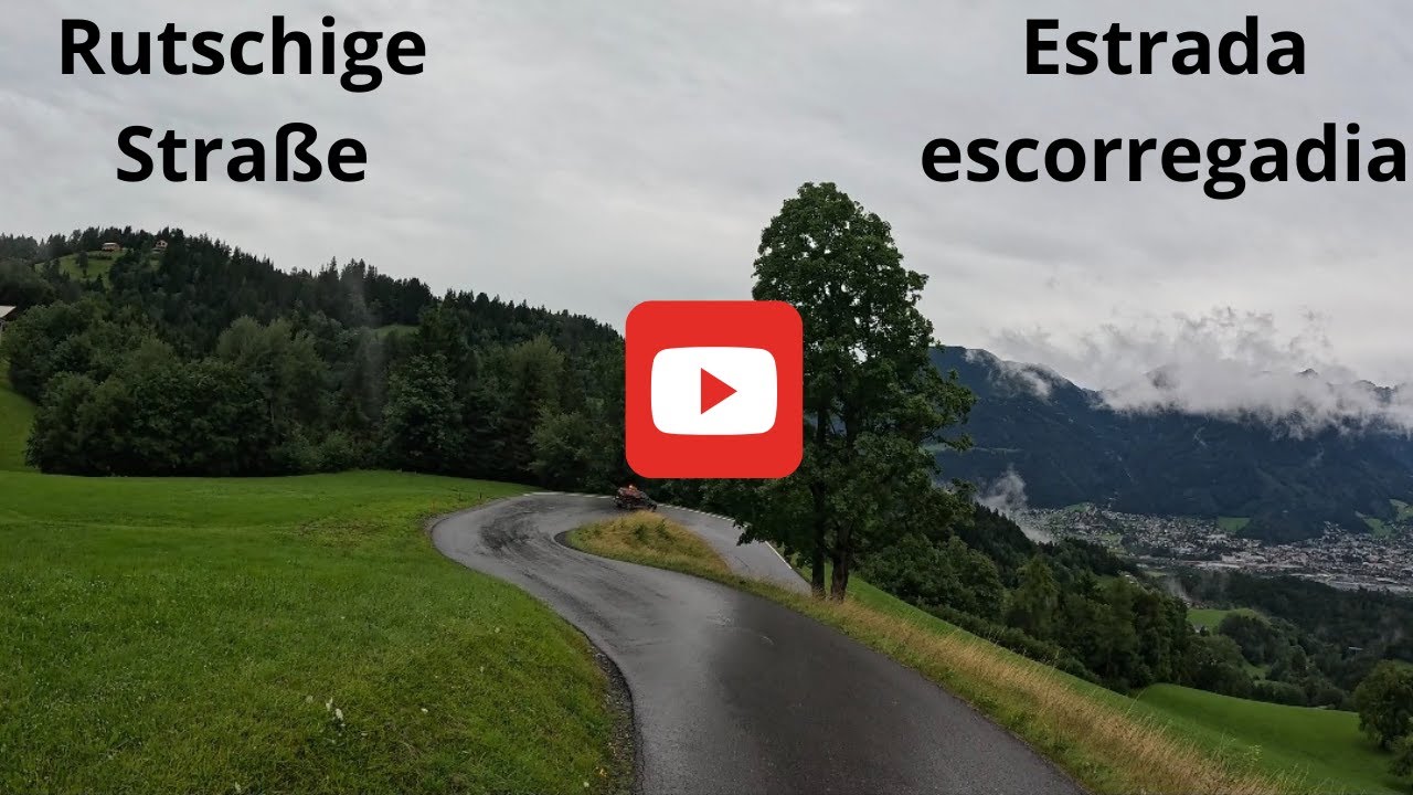 Transport eines schubraupe? Sehr rutschige Straße  (Transportando ? Estrada muito escorregadia)