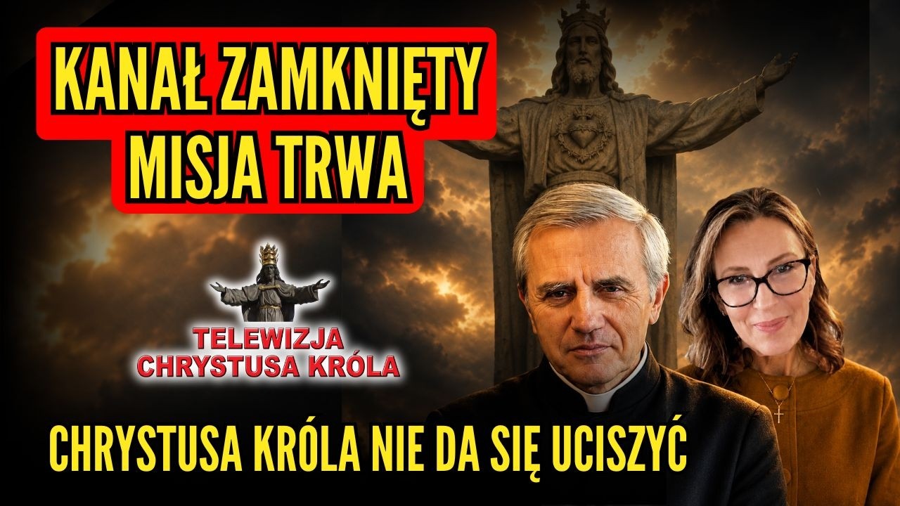 Chrystusa Kr&oacute;la nie da się uciszyć. Cenzura słowa. Niewygodna Prawda. Rozmowa z Ks. Markiem Bakiem.