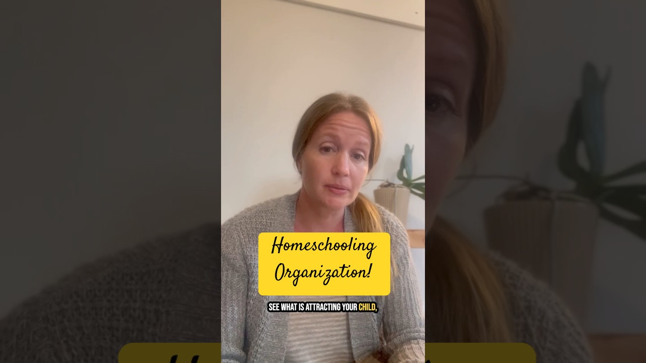 Crush Home School: Get organized  