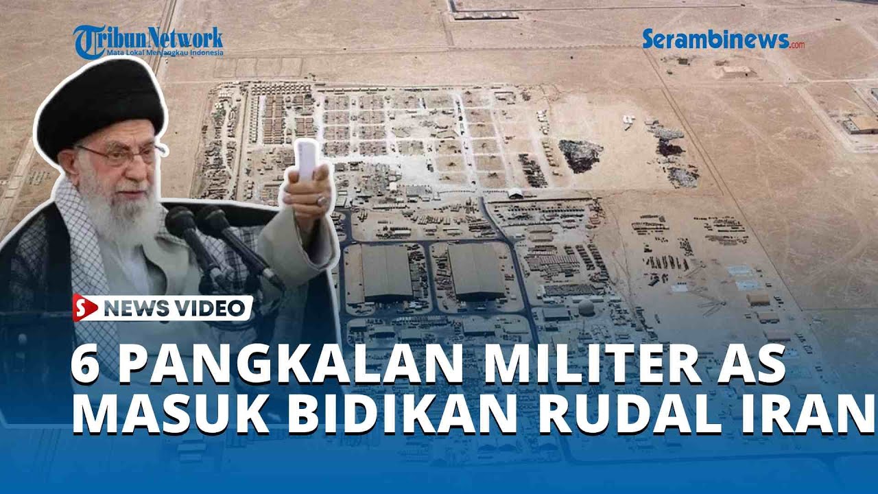 6 Pangkalan Militer AS dari Qatar hingga Bahrain Masuk Bidikan Rudal Iran