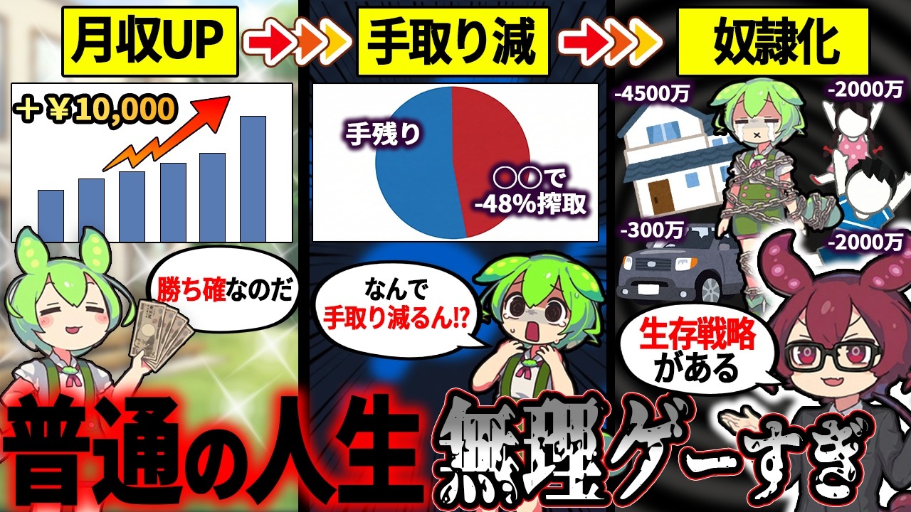 搾取地獄…ハードモード過ぎる現代を生き抜くための生存戦略
