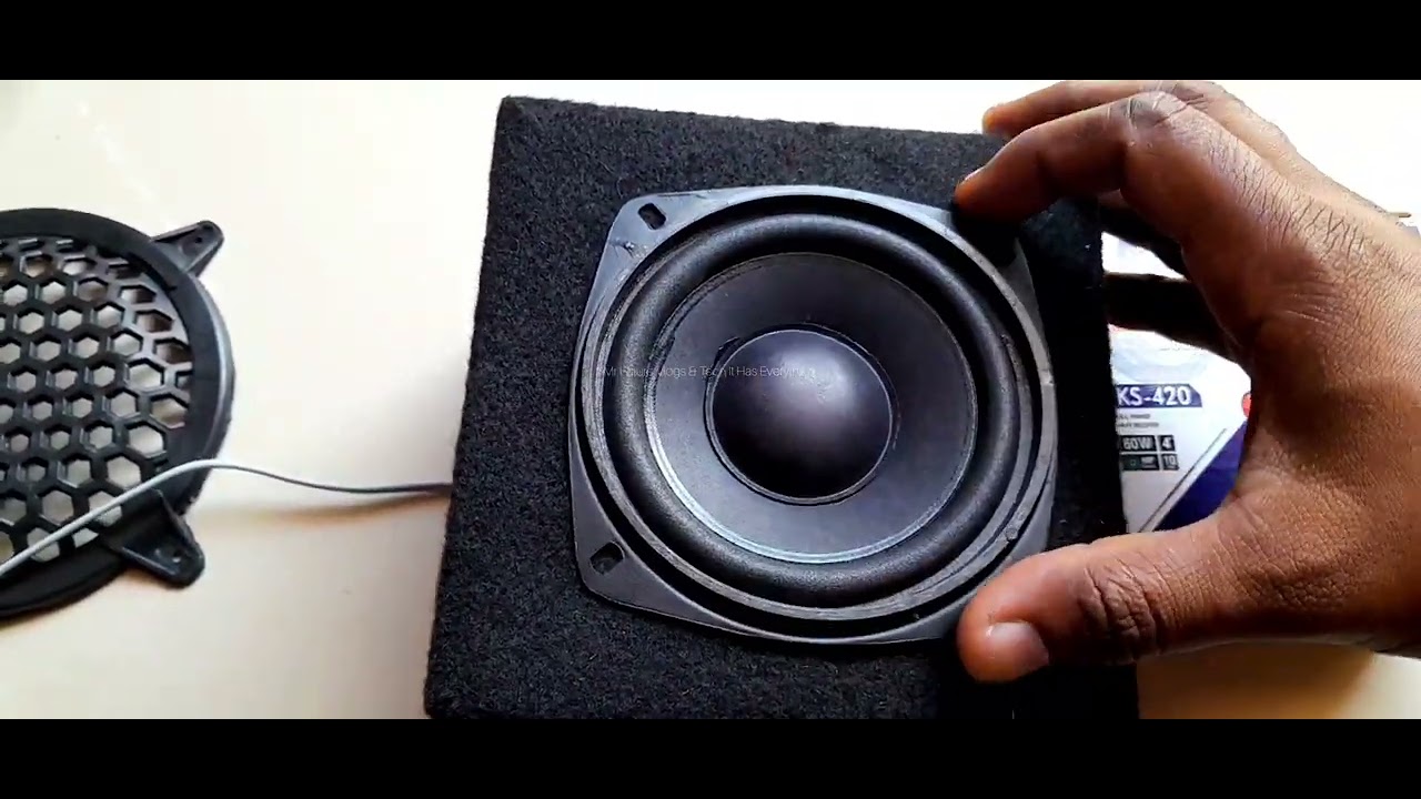 4Inch Speaker Box Assembling. #audiosystems #speakerbox #making #musicplayer #diy #electronics#diy