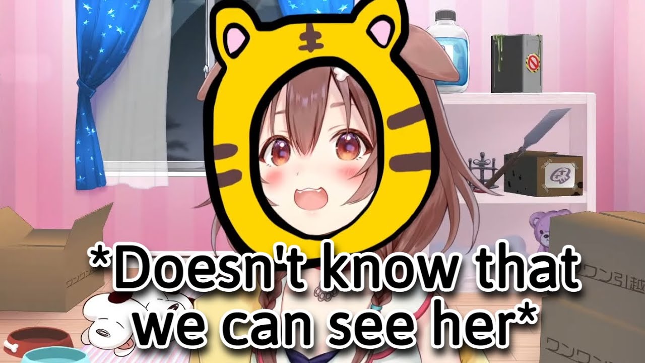 Korone Didn't Realize That She Started Streaming and Gets Super Embarrassed [Hololive]