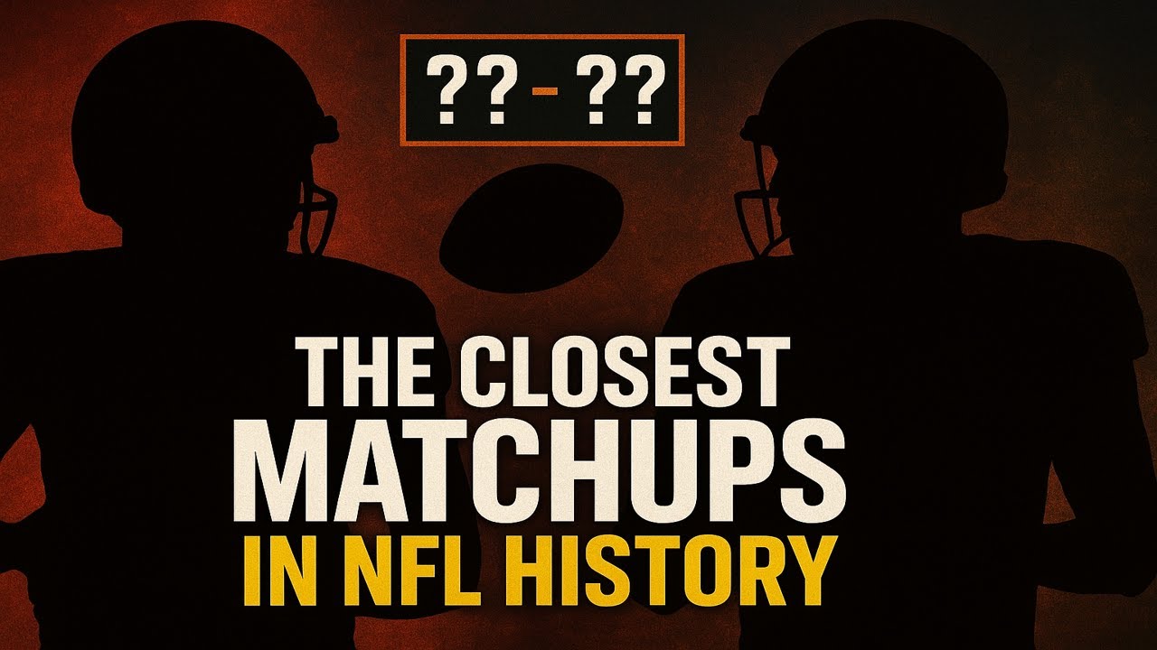 The Closest MATCHUPS in NFL History (Super Bowl Era)