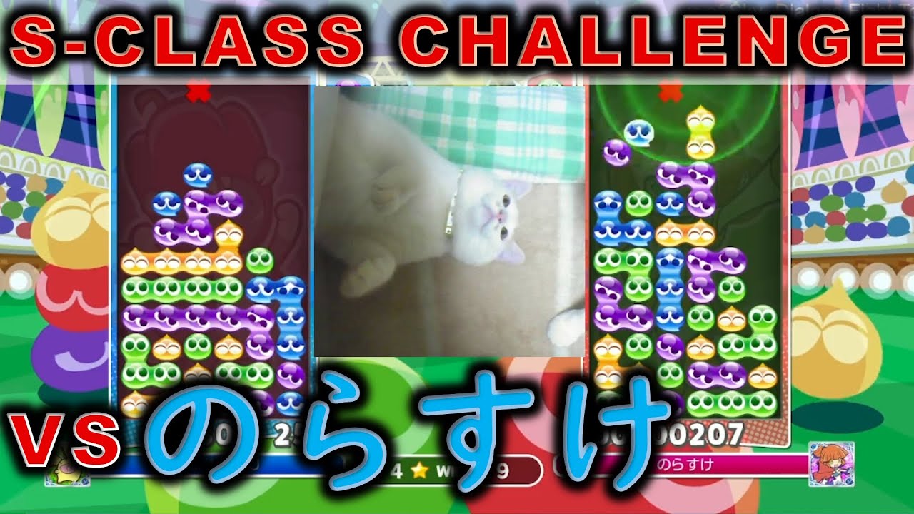 S-Class Challenge 1/4: ft30 vs のらすけ [Puyo Puyo Champions]