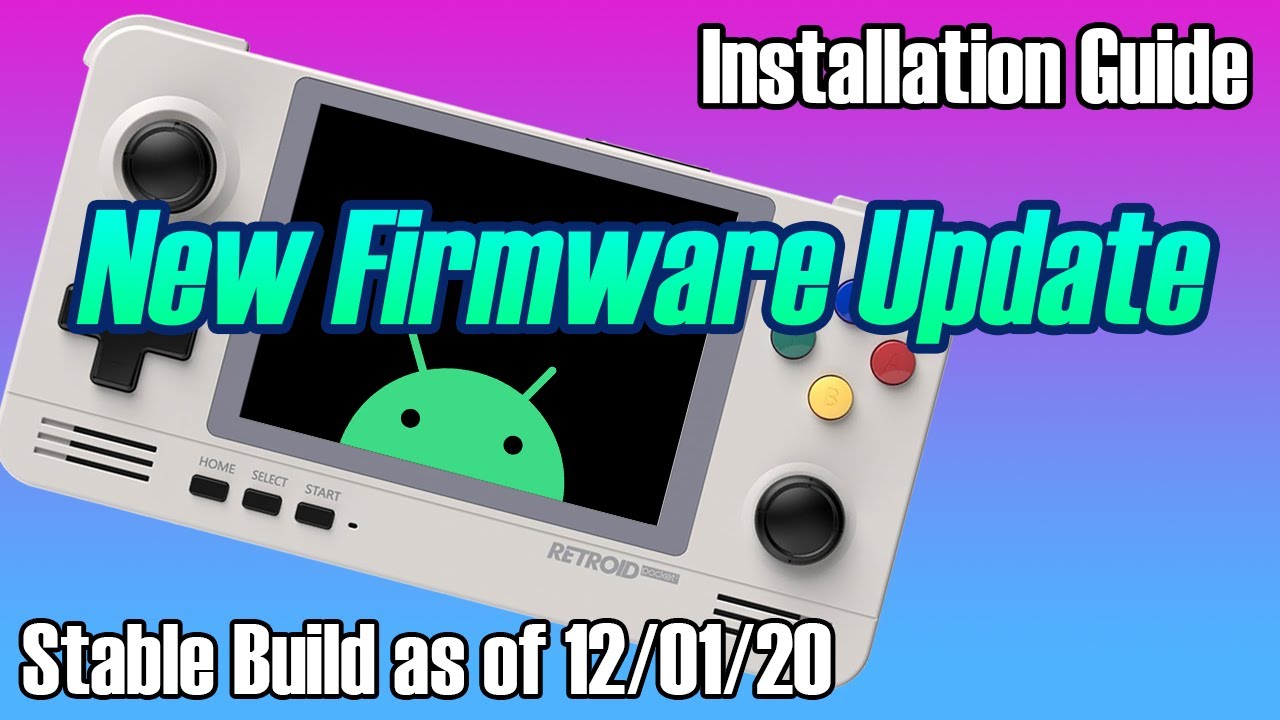 Retroid Pocket 2 - New Stable Firmware Update But It's Not 8.1 [Installation Guide, Change logs]
